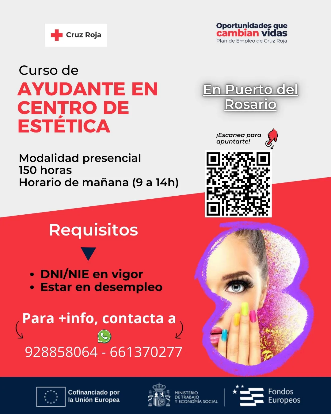 CARTEL AYTE CENTRO DE ESTÉTICA CRUZ ROJA